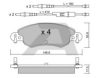 AISIN BPCI-1006 Brake Pad Set, disc brake